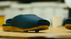 Hotel guests get a kick out of Nissan’s self-parking slippers